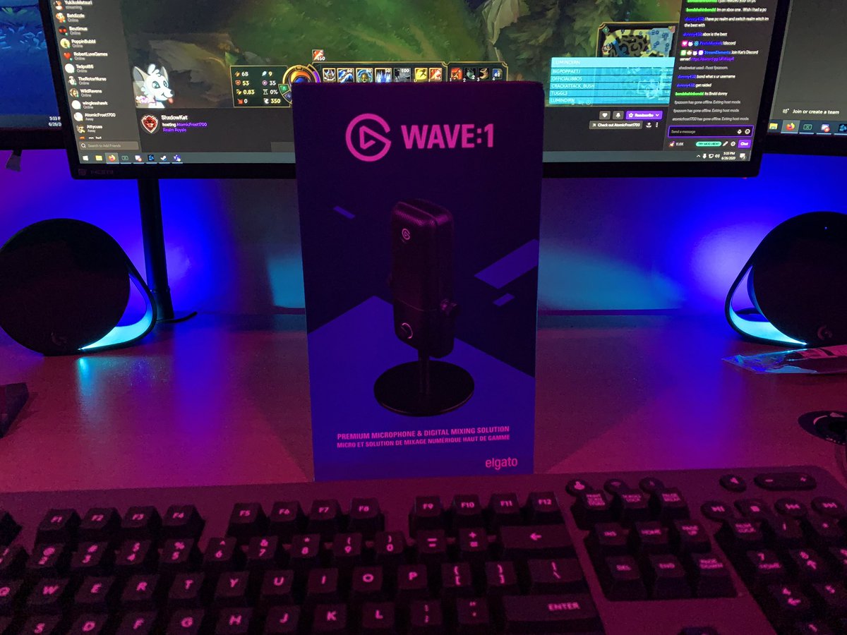stea1e's tweet image. Giving away an @elgatogaming Wave:1 to someone to likes/RT’s this. Must be following w/ DM’s open. 

Winner will be announced next Friday at 10PM or so.