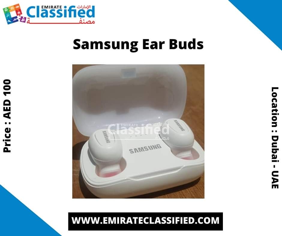 EmirateCLFD's tweet photo. 𝗦𝗮𝗺𝘀𝘂𝗻𝗴 𝗘𝗮𝗿 𝗕𝘂𝗱𝘀

𝗗𝗲𝘀𝗰𝗿𝗶𝗽𝘁𝗶𝗼𝗻
Price: AED 100
Type: Sale
Location: Rashidiya- United Arab Emirates.

https://t.co/UfNj3y2JPZ

#EmirateClassified #Emirate #Classified #Emirates #Classifieds #Samsung #SamungProducts #SamsungBuds #Buds #OriginalBuds #UAE https://t.co/BhivgKkvJ2