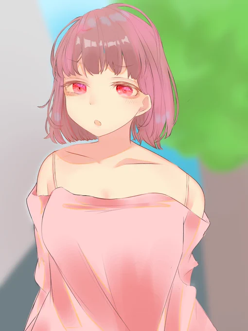今絵柄模索してる
#絵描き
#イラスト
#アイビス 