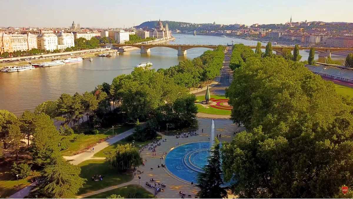 Margaret Island, Budapest:This one is great. It's an island! Can rent bikes and go around the outside, has some interesting ruins as well as a 'musical fountain' (bit cringey but ok) and nice flower beds.