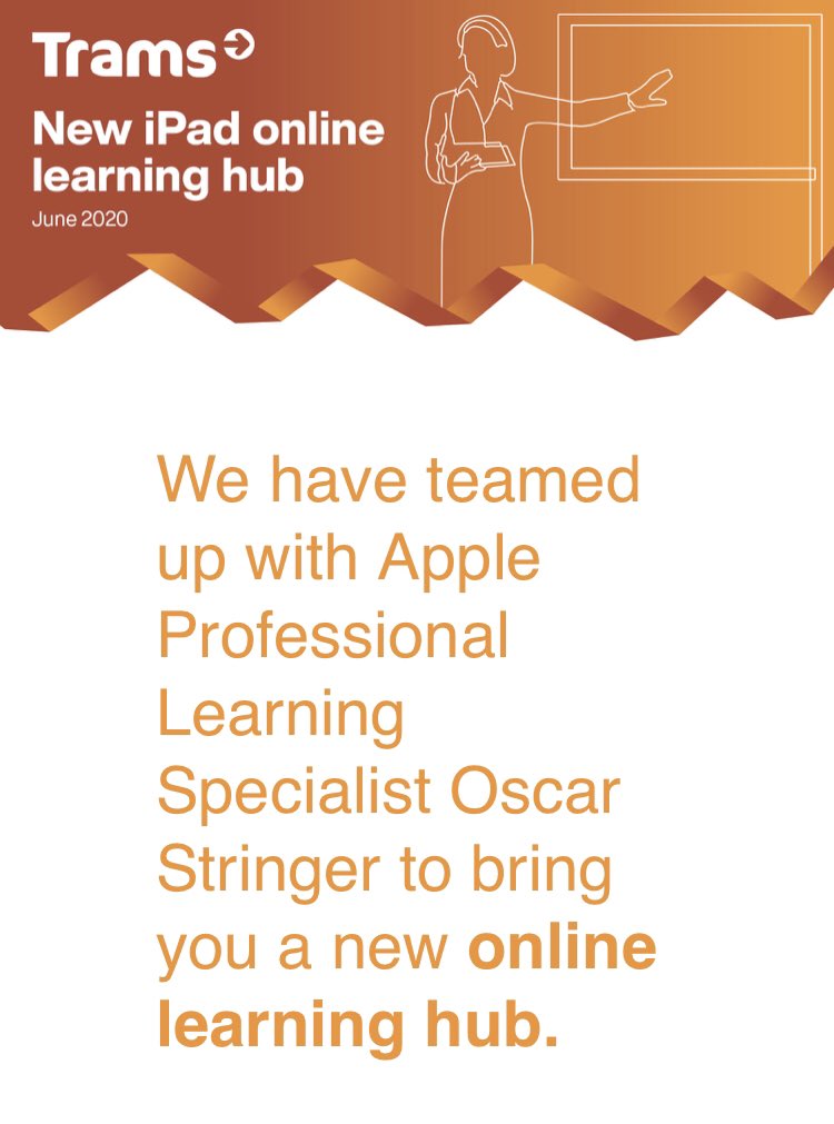 tramseducation's tweet photo. https://t.co/faTs77vTpJ.  #ipadteachertraining #iPadEdu https://t.co/5nOBy0hYWL
