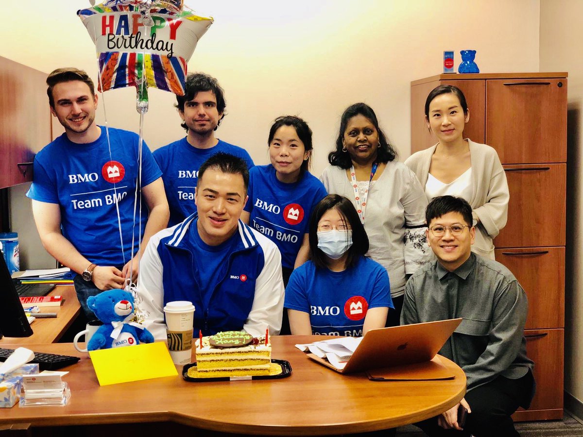 A delightful surprise from #bestteaminbanking. 😉 <a href="/BMOChamplain/">BMOChamplain</a> tell me how I can love you all more! Truly grateful and proud for each and every one of you! Thank you, #TeamBMO Champlain! <a href="/shams_razouki/">Shams Razouki</a>