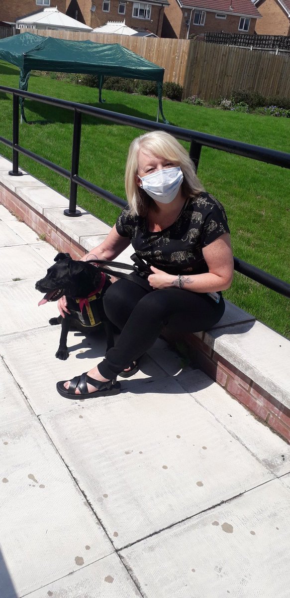 JulieMcKie's tweet photo. #BringYourDogToWorkDay #rescuedog #dogstrust #dogstrustmerseyside #adogisforlife #adogisforlifenotjustlockdown #carer #supportworker #lovemyjob #everydaybetter #ReikiHealing #reikipractitioner #lovereikiliverpool #reikipractitionerinliverpool #LoveReiki #reikiinliverpool #Ember https://t.co/Rtx4FTVbCW