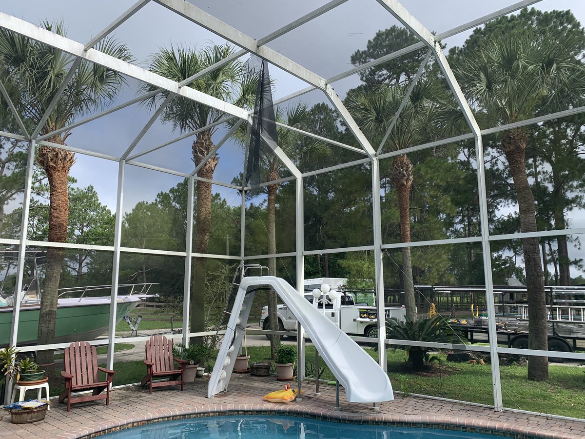 AffordableImpr1's tweet photo. #wedidthat #rescreen #poolenclosures #wedogutterstoo #ifyouneeditwecandoit #aiujax https://t.co/jQl0HS2XNN