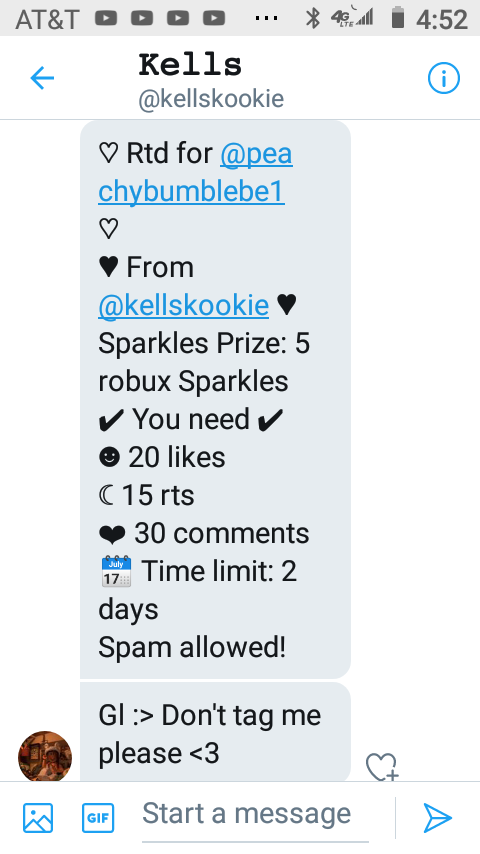 𝐩𝐞𝐚𝐜𝐡𝐲 On Twitter Stop Scrolling I Need Your Help I Got A 5 Robux Rtd Please Help Me 3 Roblox Robux Robuxgiveaways - 3 robux