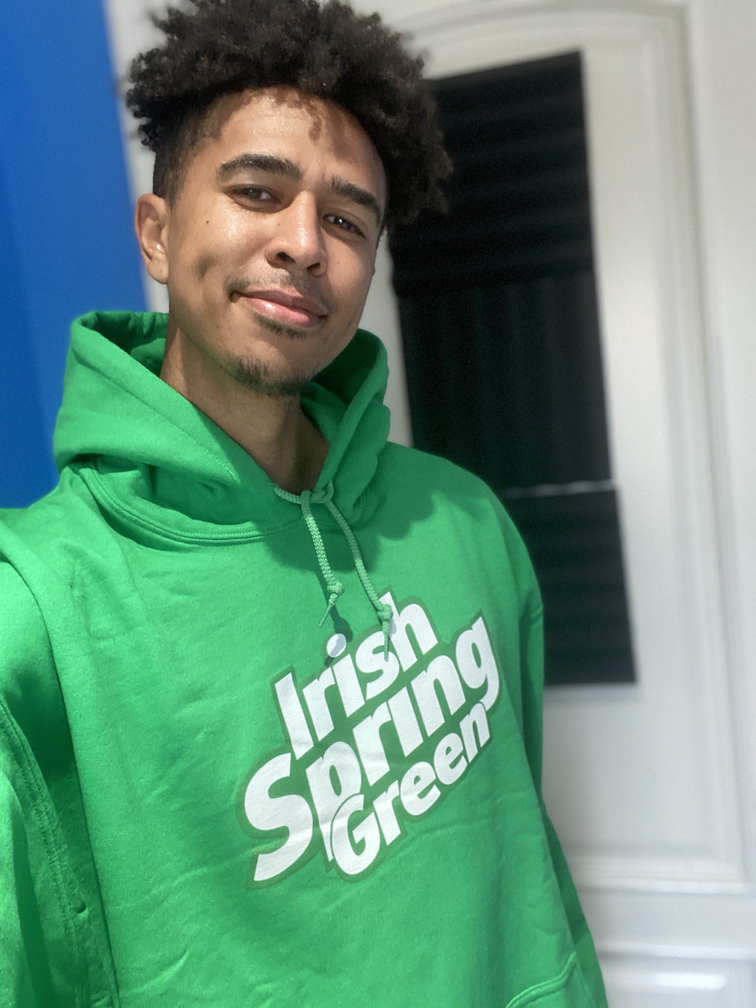 Irish spring green green hoodie hotsell