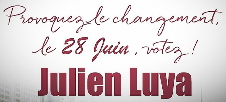 2020Upf's tweet photo. | Respectueux de la Loi 🆗|
👉A l'approche de l'heure où s’achève la campagne du 2nd tour ( article L.49* )
✅ Nous souhaitons remercier l'ensemble de nos colistiers, sympathisants et soutiens pour l'engagement total auprès de notre candidat #JulienLUYA, tête de liste #UPF2020 https://t.co/W3BSTPTUD5