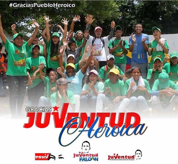 spablosamuel's tweet photo. Frente a cada ataque o dificultad cuente usted presidente @NicolasMaduro con esta generación que seguirá siempre a su lado para construir juntos la Venezuela qué soñamos 
@PartidoPSUV @JuventudPSUV 

#GraciasPuebloHeróico #JuventudHeroica https://t.co/eF0hx53KZH