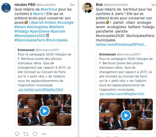 berthout_boy's tweet photo. Un seul message pour plusieurs faux comptes ... chez @MCLemardeley on s’amuse vraiment bien sur les réseaux sociaux. 
Ils nous prennent vraiment pour des touristes 😅😂😅🤣 https://t.co/wha8LEDoMd