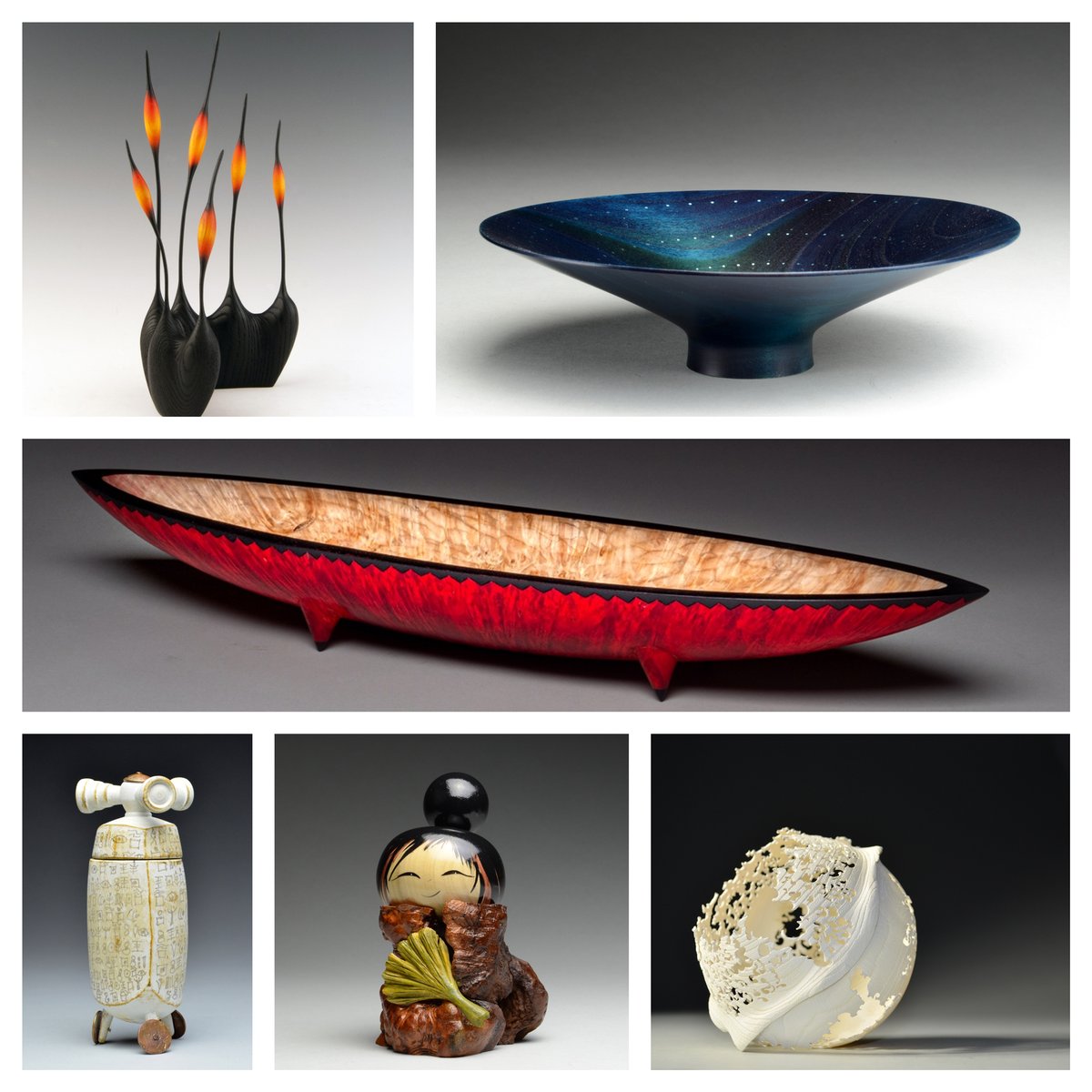 The AAW and POP auctions are officially live! Browse, bid, be blown away, share, and enjoy. Live online auction July 11, 2020 at 7:30 EDT.
auction2020.woodturner.org
