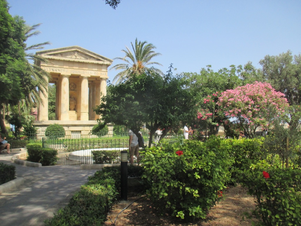 Barrakka Gardens, Valletta:Too landscaped. Cool views of the harbour from up high but, as a garden, too formal for my tastes.