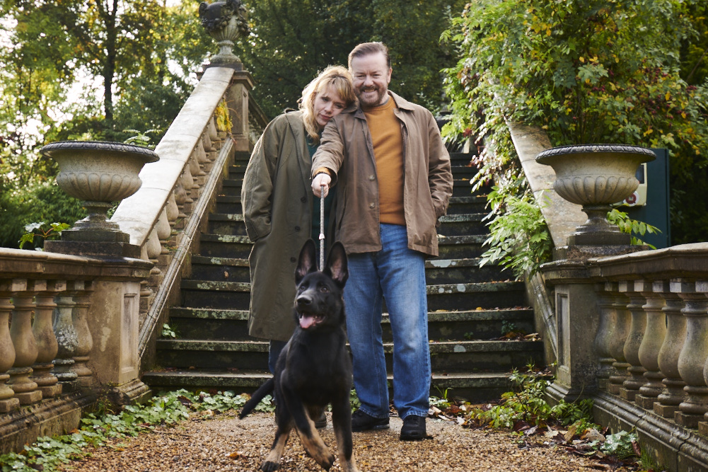 Watch #Afterlife. Now streaming on <a href="/netflix/">Netflix</a> around the world. It’s funny, sad, and it’s not very long. Just like life.