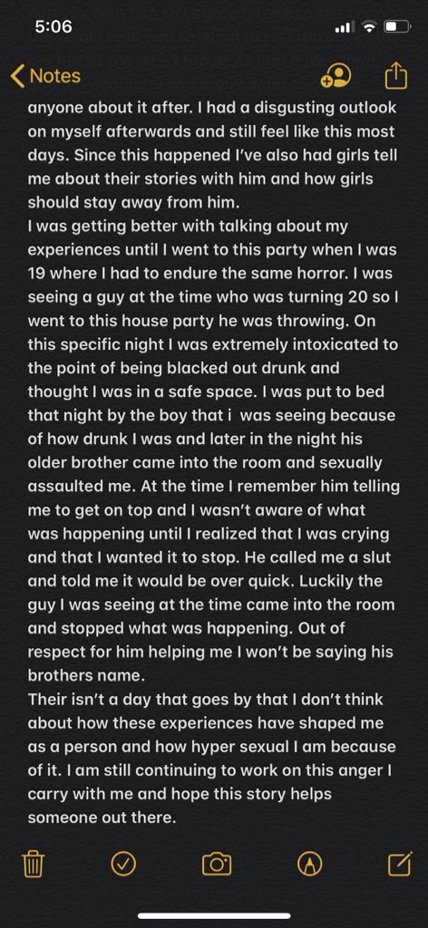 lunasarchive001's tweet photo. tw; I am so amazed at all the wonderful women who have come forward about sexual abuse. It took a lot for me to post this but I hope this raises awareness and helps whoever it needs to. https://t.co/Jc8ZkHn9Uf