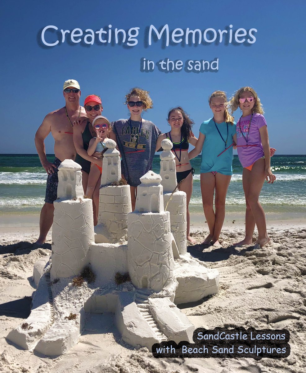 SandCastleFun's tweet photo. Creating Memories - still a great #American #passtime #beach #vacation #fun #family #familytime #kids #getoutdoors #destin #30A @crabtrapdestin #miramarbeach #Florida #sandcastles #sandcastlelessons https://t.co/cvcvk9EW9s