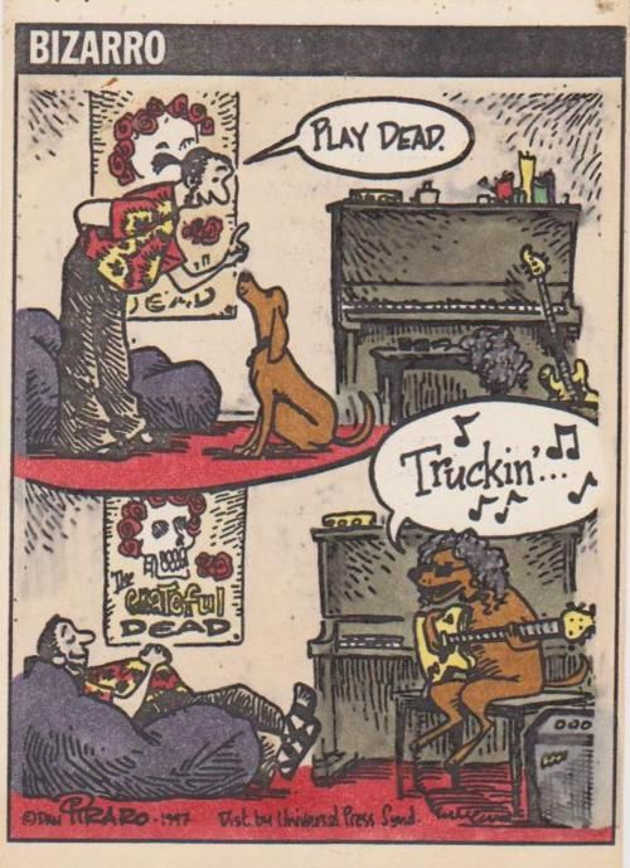 GratefulDead's tweet photo. “Lately it occurs to me/ What a long, strange trip it's been”

What are you listening to this weekend, Dead Heads?

Need some inspiration? Stream THIS IS GRATEFUL DEAD now on @Spotify→ https://t.co/3x6IIOtx2Y #GratefulDead #NowPlaying #DeadHeads https://t.co/iBuOkTgErL
