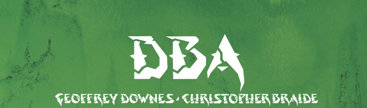 TheRealDBAMusic's tweet photo. DBA are proud to announce a 4th DBA album.

Geoff &amp; Chris are producing some fantastic songs and sending these on to Dave Bainbridge to add guitar &amp; Andy Hodge to add bass, with added spoken vocals of Barney Ashton Bullock this album is turning out to be another masterpiece. https://t.co/i4Wkg0MLqA