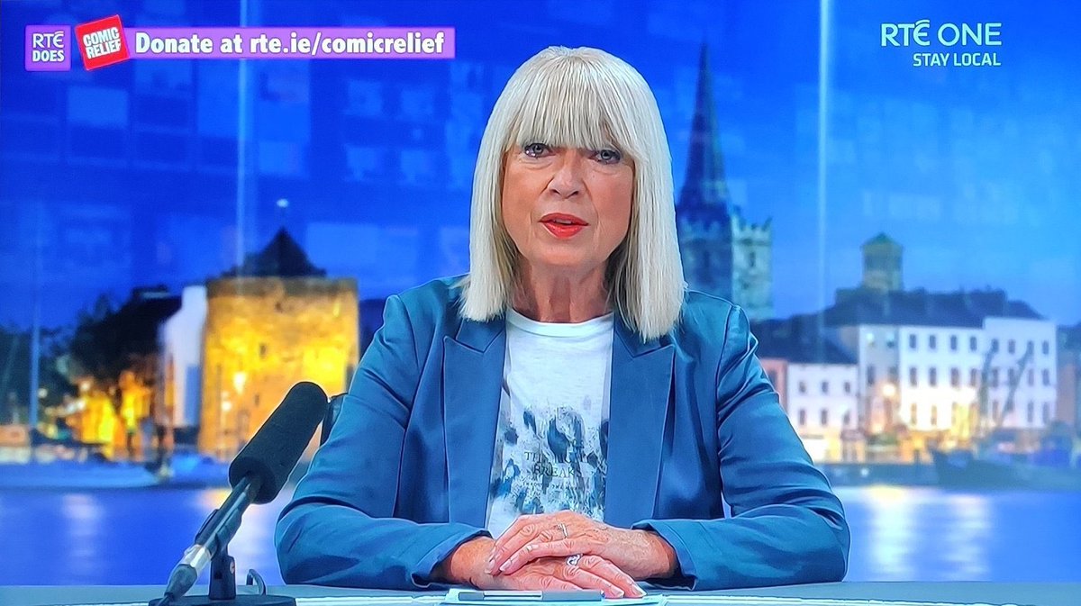 JamesKavanagh_'s tweet photo. Can we collectively GET A GRIP and put a statue of Anne Doyle up on O’Connell Street IMMEDIATELY? QUEEN of Ireland. #RTEComicRelief https://t.co/kjuqLnoNs0