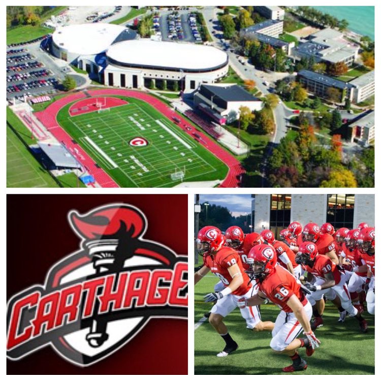 #AGTG After a conversation with <a href="/Coach_Muehling/">Mike Muehling</a> I’m blessed to receive my 4th offer to Carthage College 🔴⚪️ <a href="/coach_barnett/">Coach Barnett</a> <a href="/DallasDrip7v7/">Dallas Drip 7vs7💧💦</a> <a href="/CoachJohnson23/">coachjohnson</a> <a href="/demond_ed/">Coach Demond Strickland, M. Ed</a> <a href="/coachbirdd/">CoachBirdAcademy/TeflonSportsManagement</a> @EliteRawTalent <a href="/LBCoachTate/">Coach Tate 🏁</a>