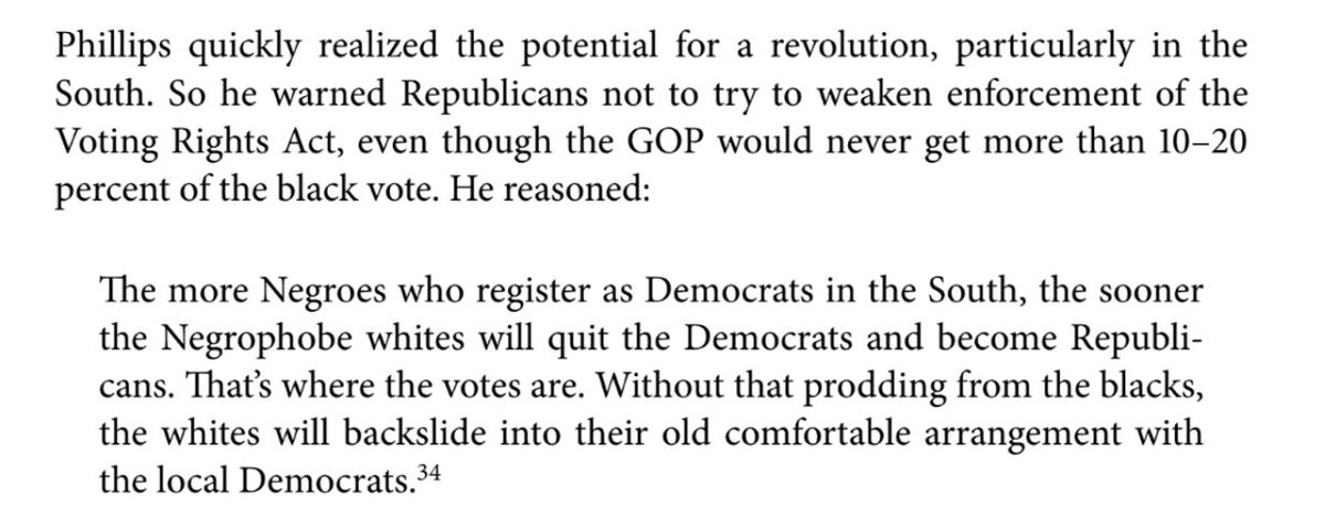 Here's Kevin Phillips who worked for Nixon (excerpts from Venomous Speech: Problems with American Political Discourse on the Right and Left)  https://www.amazon.com/Venomous-Speech-volumes-Political-Discourse/dp/0313398666