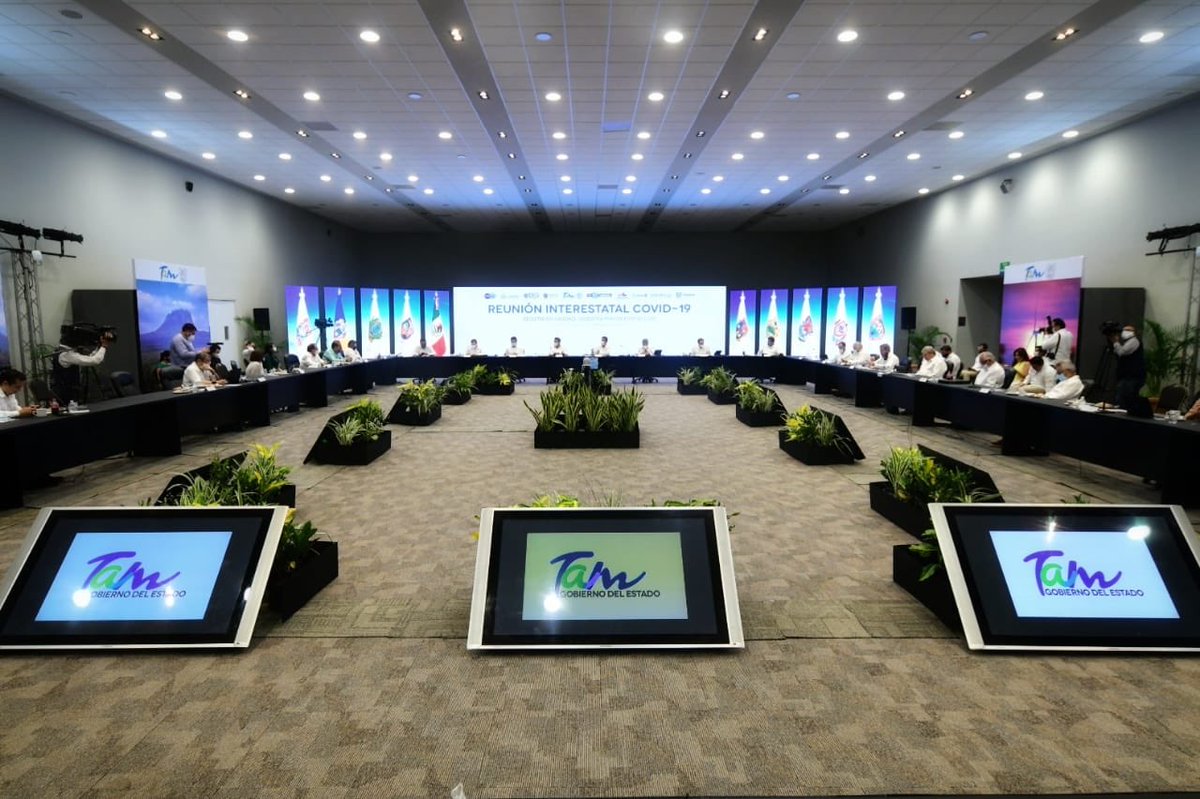 mrikelme's tweet photo. En #Tampico, #TAM, llevamos a cabo la 14ª Reunión Interestatal #COVID19, para dar seguimiento a los acuerdos en materia de salud y recuperación económica, así como analizar las ventajas que se esperan del #TMEC para el desarrollo de nuestras entidades. #JuntosSaldremosAdelante https://t.co/eO3rMQrmDl