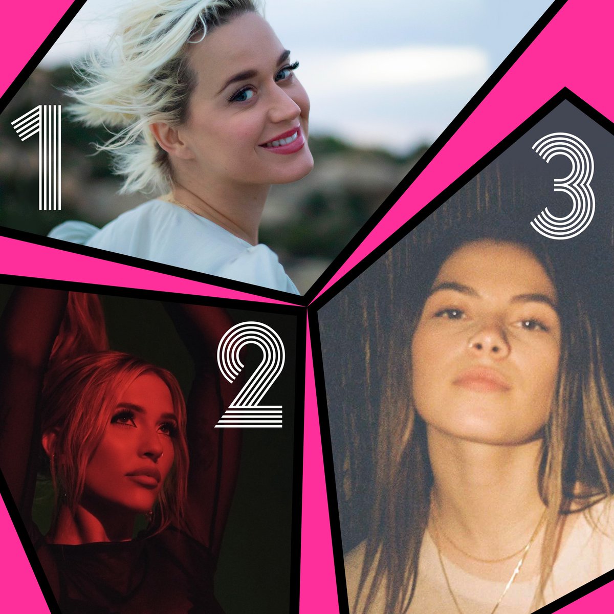 radiodisney's tweet photo. Here's Friday's #RDTop3!
1. @katyperry - #Daisies
2. @lennonstella - #SummerFeelings (f. @charlieputh)
3. @destinyrogers - #On11 https://t.co/4P7MIfPRYV