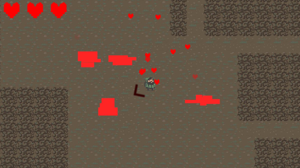 18 hours: Lots added! Enemies will now patrol around rooms when the player isn& #39;t in their room, I& #39;ve also optimised enemies to disable when out of camera view (pathfinding takes a lot of power, take notes yanderedev) I added music tracks and lastly added generated blood splats!