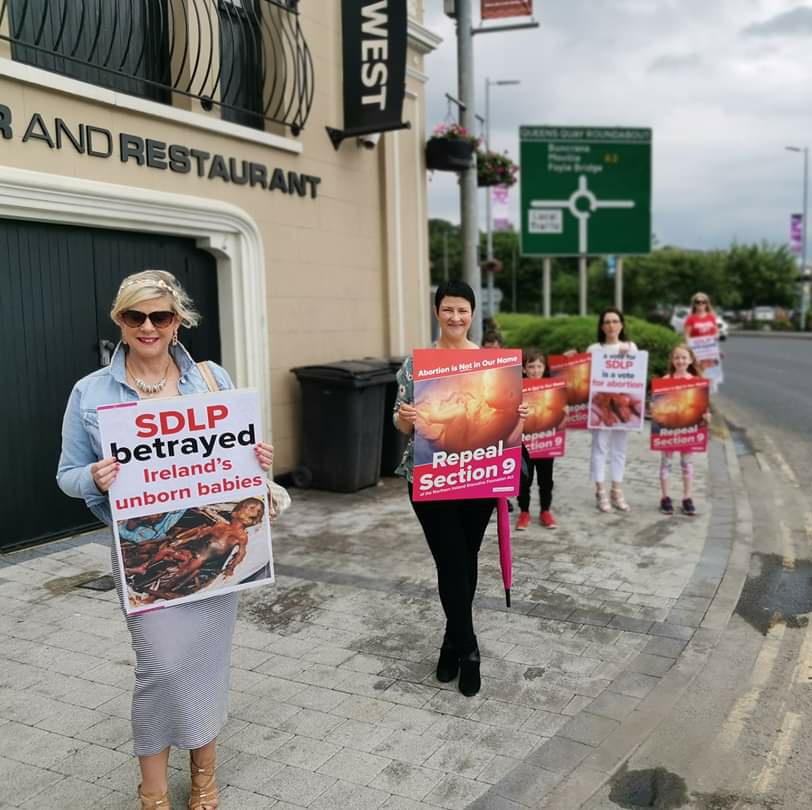 PreciousLifeCom's tweet photo. SDLP Colum Eastwood voted along with British MPs to force abortion up to the moment of birth in N.Ireland sends a letter of apology to his constituents ref pro-life protest.
Are you one of the 26,881 who voted for this pro-death leader? #TAKEBACKYOURVOTE https://t.co/dPd4iXOTP8
