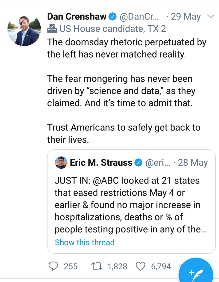 MzJayFord's tweet photo. So anyone can find @DanCrenshawTX ??? Big mouth Buddy seems less smug, less loquacious ๐ค๐คจ
May be EquiSearch can be dispatched??? #GOPfailedTEXAS #FireTheGOP #IsThisWinning?? https://t.co/qVdde1vrkM