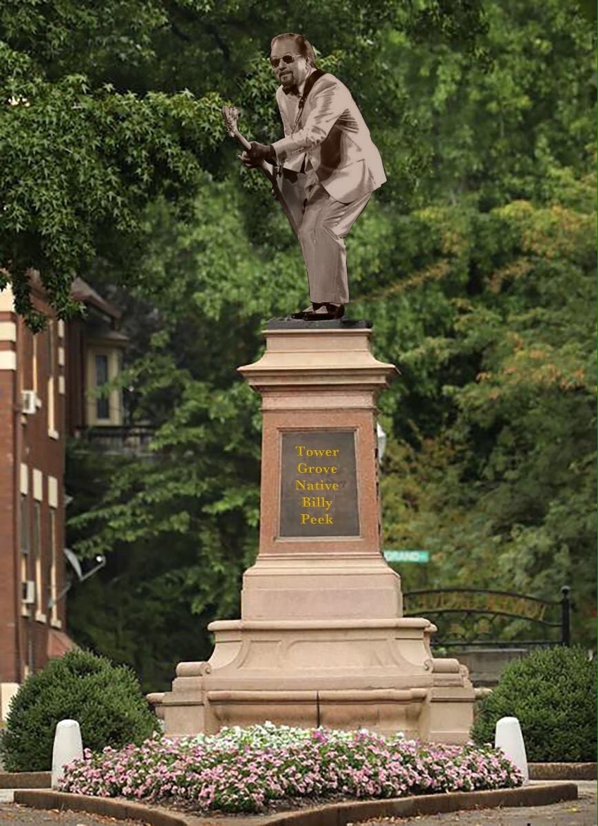 BillyPeek11's tweet photo. "I'm from Tower Grove STL...so, if they're looking for a replacement for the Christopher Columbus statue in Tower Grove Park STL....I'm available!😎" ....🤣🤣🤣 https://t.co/37zEnOWXVe