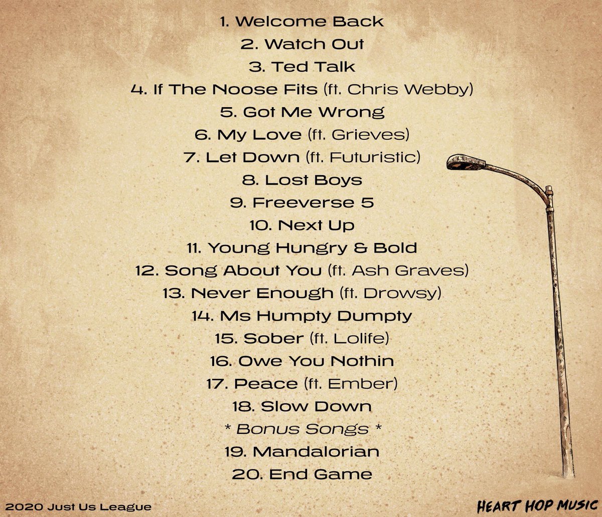 it’s time. THE DE2OUR drops JULY 10th 🔥 available for digital pre-order NOW

i know you’ve been waiting. so have i. this is just the beginning of a brand new chapter for us. you READY? HEART HOP GANG 🖤

PRE-ORDER- foundation-media.ffm.to/thede2our