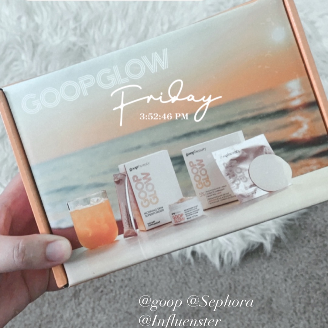 So excited to try out these products from <a href="/goop/">goop</a> have you tried any of these? Thoughts? #MyGOOPGLOW #contest #complimentary <a href="/goop/">goop</a> <a href="/Sephora/">Sephora</a> <a href="/Influenster/">Influenster</a>