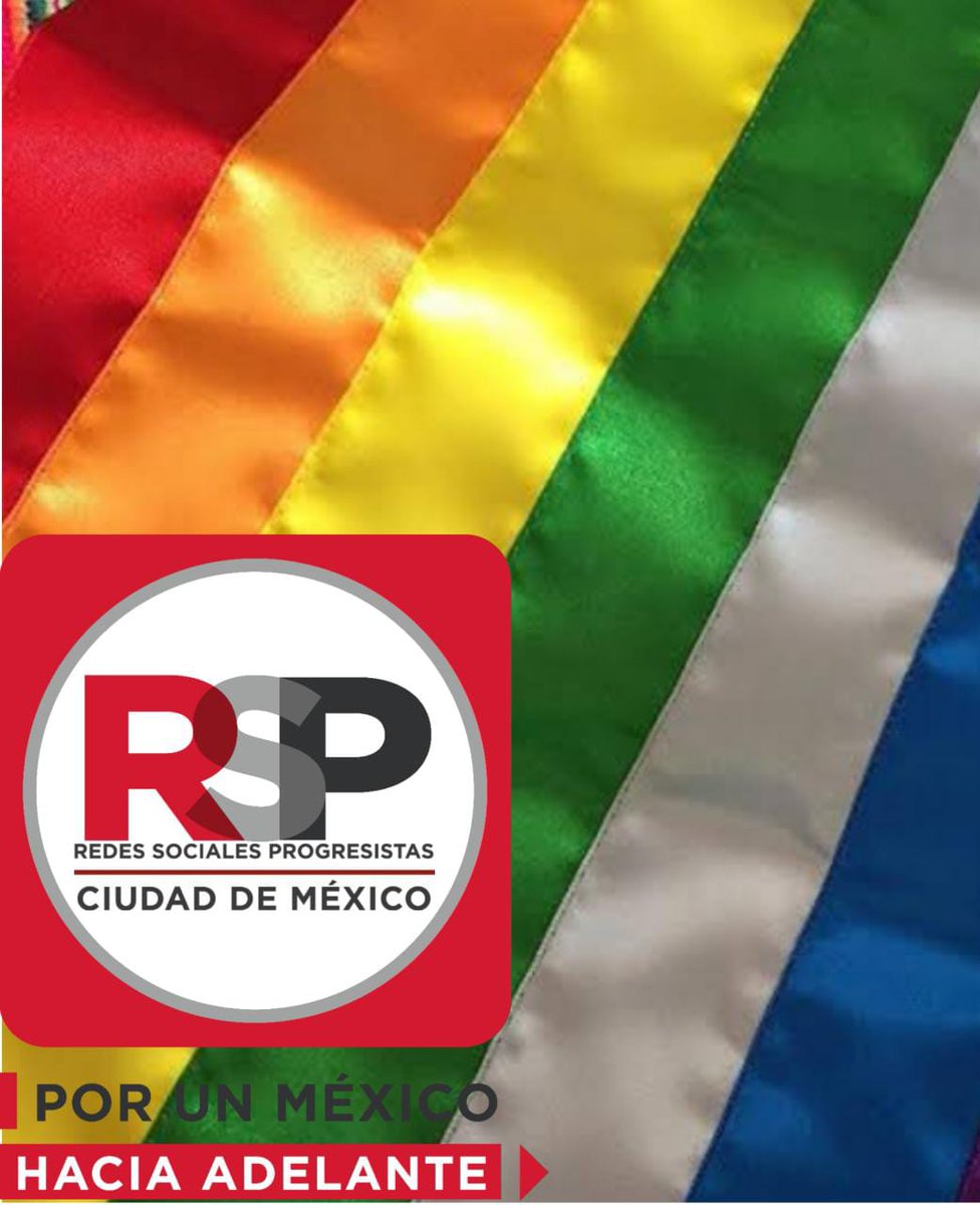 ErikaMCH1's tweet photo. En Redes Sociales Progresistas estamos a favor de toda la comunidad LGBTTTIQ 🧡♥️💜💙💚💛 https://t.co/15rUxbxGUK