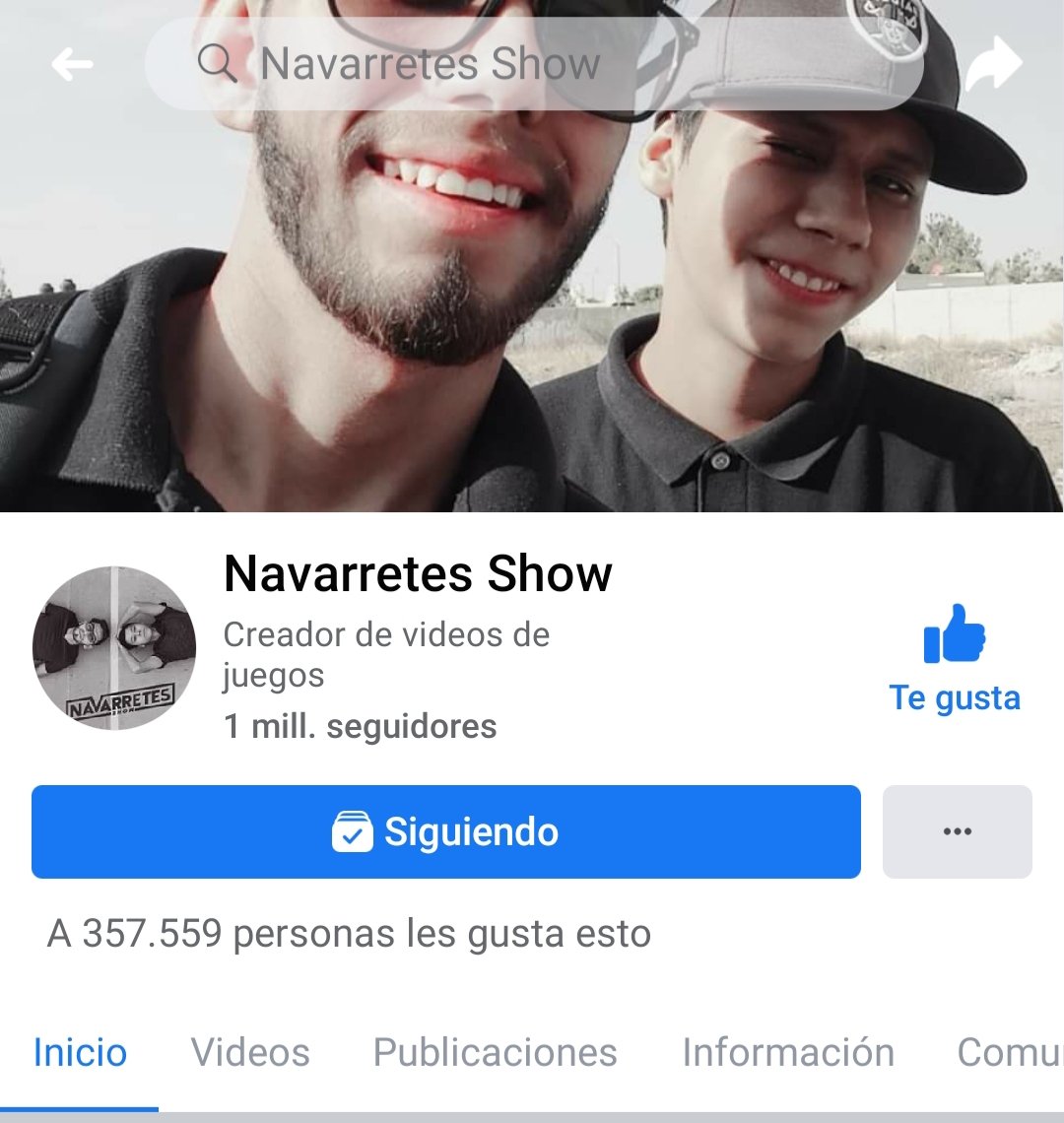 NavarretesShow's tweet photo. 1 Millón de seguidores en Facebook. Muchas Gracias!!!! https://t.co/iq0p9kdUpq