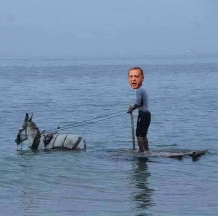 #اردوغان_ابو_غواصه_تايه #اردوغان بيدور بنفسه ع الغواصتين 🤣🤣🤣