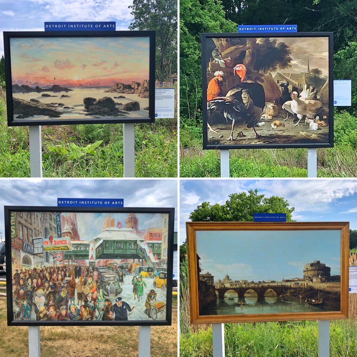 MI_AirLine_TR's tweet photo. Our FOUR #DIAInsideOut installations are in! Come see them along a walk or ride on the trail!
More info soon at https://t.co/IdxdCmzfFV https://t.co/yGAMXRwV14