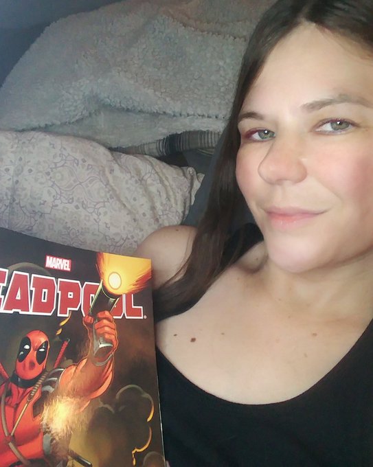 Just catching up on some light reading... DEADPOOL! (I've been a fan since the comics.) https://t.co
