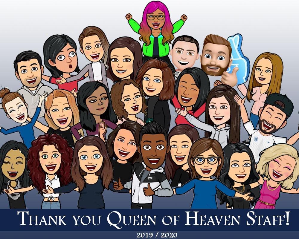 Wishing our QofH community a safe and relaxing summer break. Congrats to our graduates! We miss you all very much! See you in September.