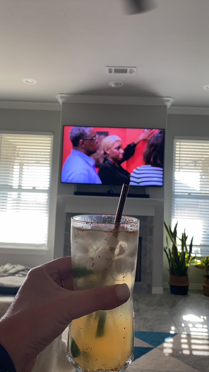 MariKate5's tweet photo. Thank you @BravoTV and @Hulu for giving me the opportunity to quarantine binge #RHOA @NeNeLeakes is the real MVP. #boop https://t.co/MxYw4LT0mE