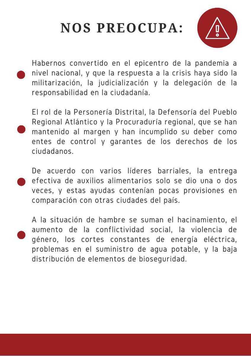 SalcedoRamos's tweet photo. Los muertos que hubo ayer en Barranquilla equivalen a la mitad de los que se presentaron en todo el país. Recomiendo prestar atención a esta iniciativa: #AlertaRojaBarranquilla La entiendo como un gesto de responsabilidad con la ciudad y con sus habitantes https://t.co/qHkEPWoyzX