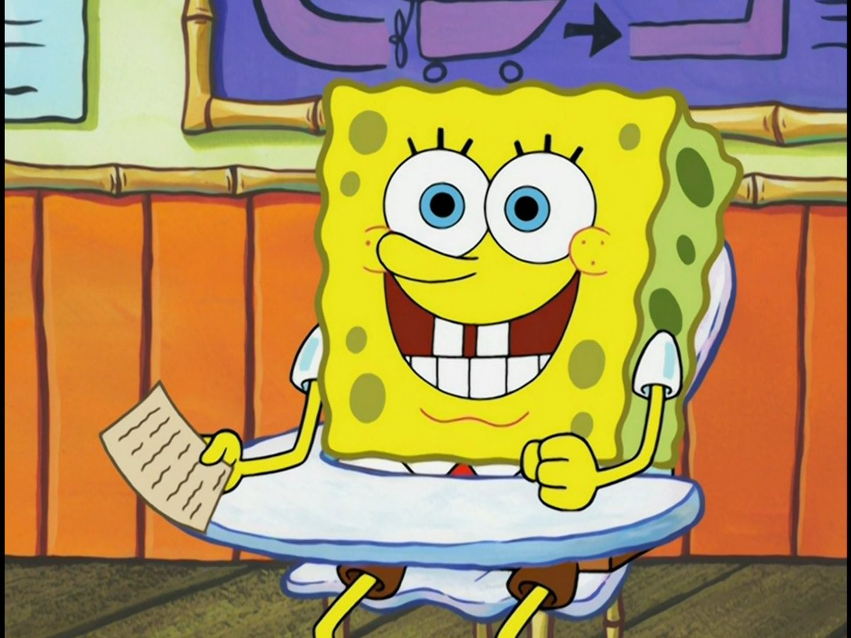 Nota de enfermería  con imágenes de Bob esponja
Abro hilo: