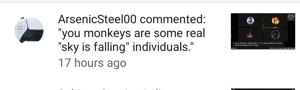 Im not oblivious to racism in gaming, I'm aware of how prelevent it is. We see people say crazy stuff everyday. I just think when you hit a nerve it just brings it out them, no matter how you present your argument or debate. Sad really, he'll be our 1st Ban.