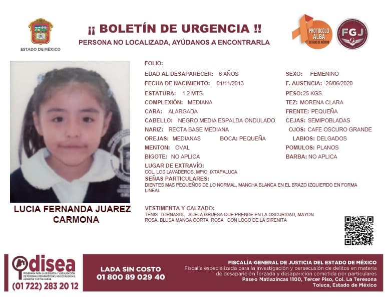 IxtapalucaAntes's tweet photo. Boletin Oficial de los Niños desaparecidos en Ayotla; Ixtapaluca. https://t.co/7UQjQCByyt