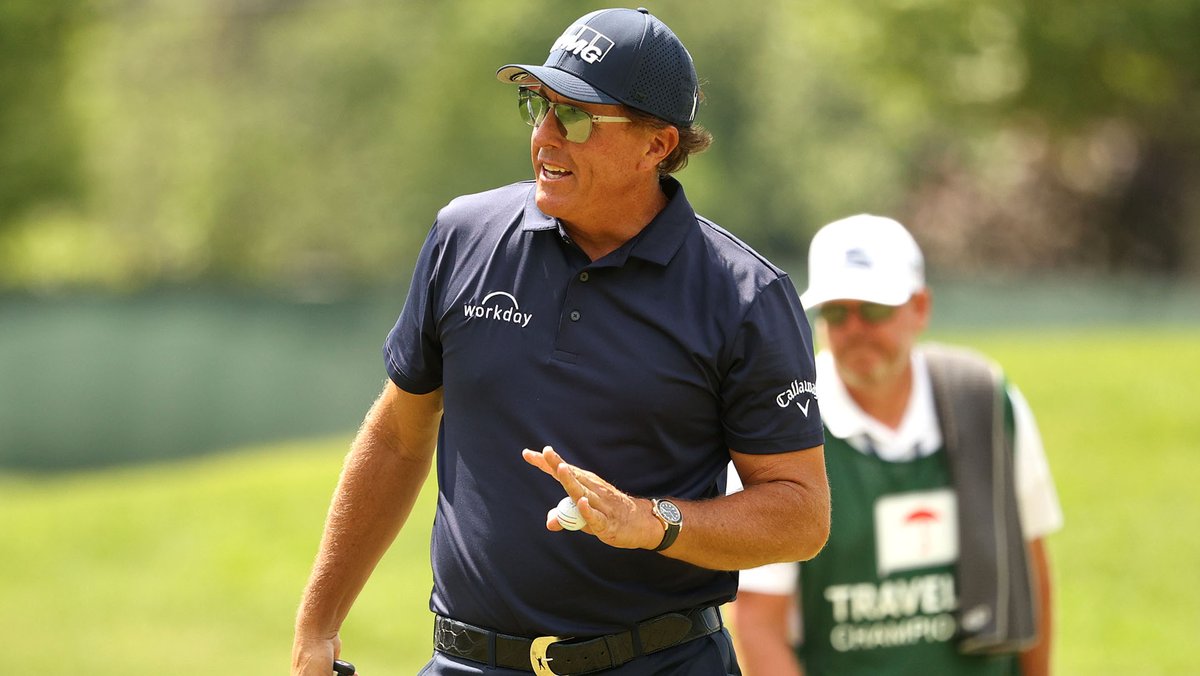 Golf Channel (@golfchannel) on Twitter photo Don't tell this aviator-wearing, slimmed-down 50-year-old that it's time for the senior circuit.
<a href="/PhilMickelson/">Phil Mickelson</a>'s in prime position for win No. 45: golfchnl.co/wcae Don't tell this aviator-wearing, slimmed-down 50-year-old that it's time for the senior circuit.
<a href="/PhilMickelson/">Phil Mickelson</a>'s in prime position for win No. 45: golfchnl.co/wcae