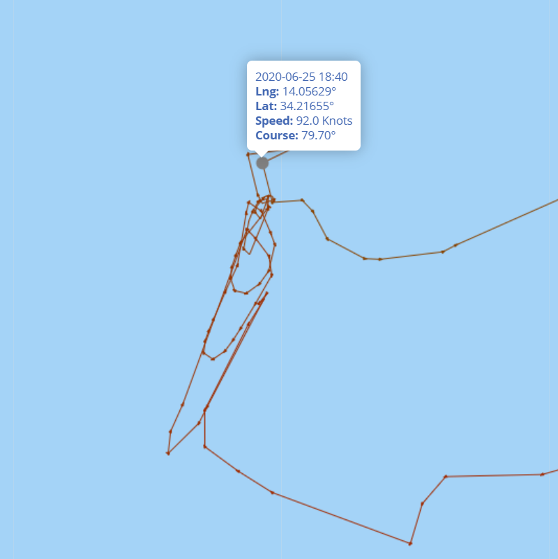 scandura's tweet photo. 4⃣

2020-06-25
2024z ⏱️22:24 CEST

Double mission

🚁 AFM 🇲🇹 Armed Forces of Malta AW139 #AS1429 (AIS ⚓️ SAR 2281) is landed in Luqa after a mission🌙 over Maltese 'n Libyan SRR.

TBC #migrants #Libya #migranti #Libia
[Today in area archive] https://t.co/TpH3QO9QiH