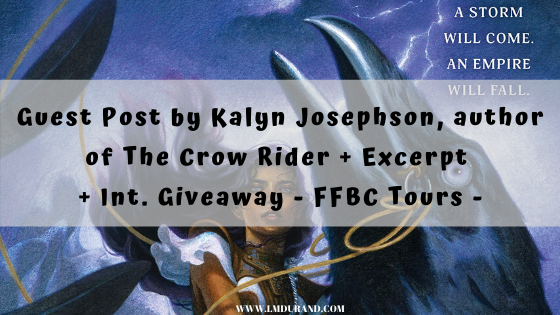 Hi All,

Today, I'm excited to share this #GuestPost by @KalynJosephson - The author of The Crow Rider talks about The Story Behind the Story - Check it out! 

-> wp.me/p7RMVp-2Z1

Inside: Excerpt + Int. giveaway

Tour hosted by <a href="/The_FFBC/">FFBC</a> 

#YAFantasy #YAlit #TheCrowRider