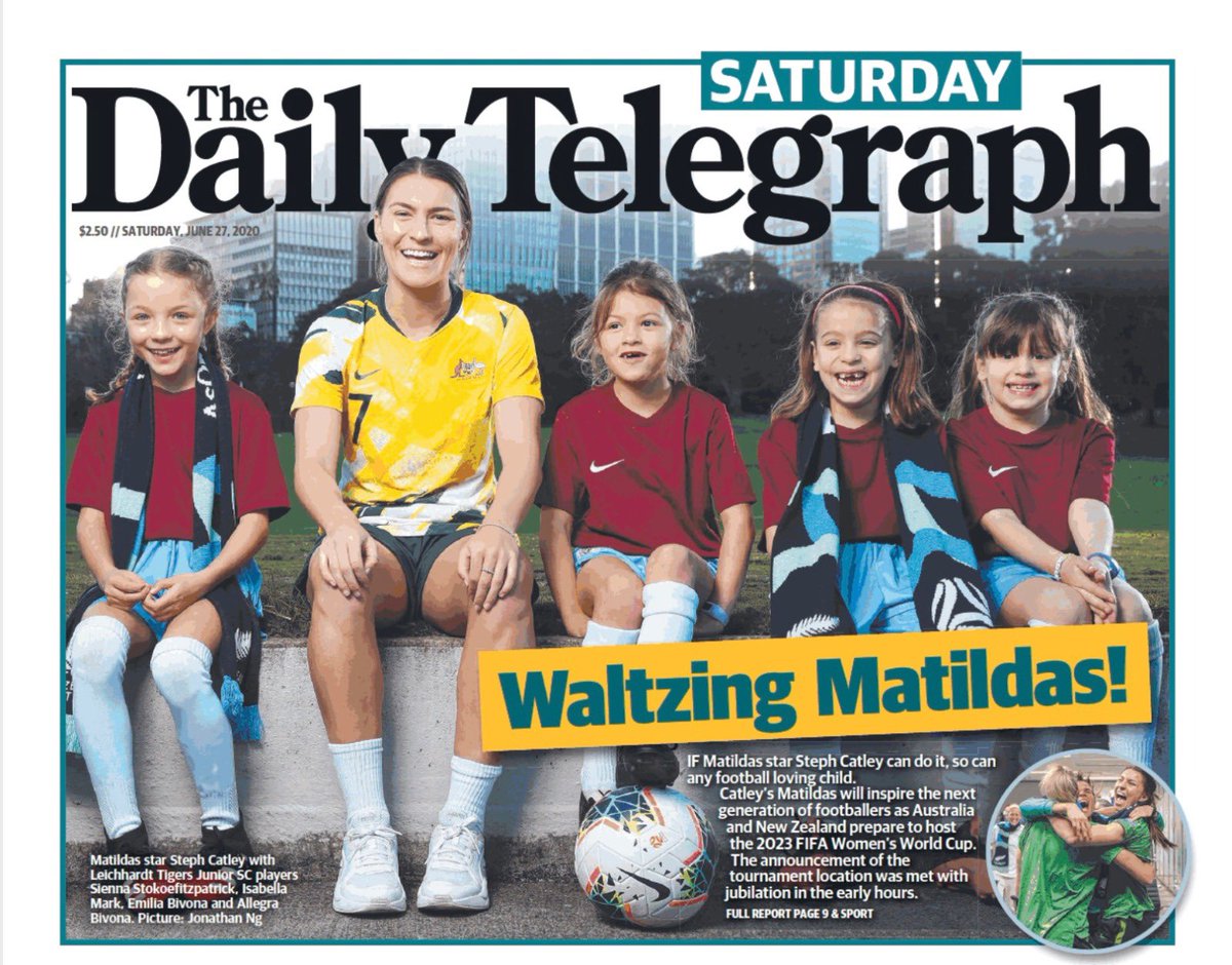 TheMatildas's tweet image. Look at their faces 😍

The 2023 @FIFAWWC will have a lasting legacy for the next generation of Australian footballers.

#AsOne