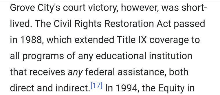 So thats fineIf you want to be a Discriminatory just give up your cash right?Thats what one college thought and the supreme court agreedbut uh oh