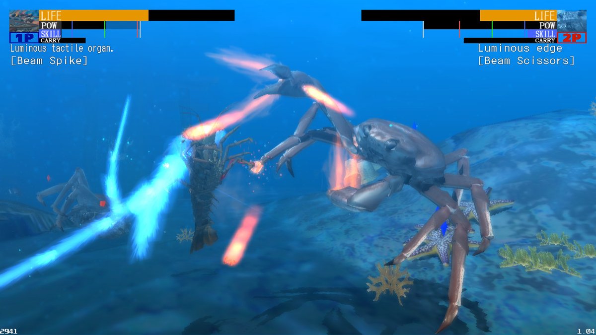 NEO AQUARIUM - The King Of Crustaceans ($1.79) - if that Fight Crab game caught your attention, then this probably will too. underwater creatures beat the shit out of each other with lasers, missiles, laser missiles, and so on.  https://store.steampowered.com/app/355240/NEO_AQUARIUM__The_King_of_Crustaceans/