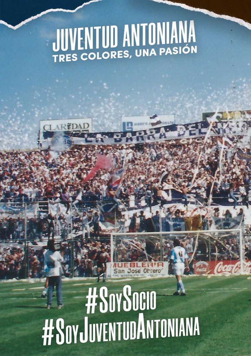 ¿Hay algo más lindo que ser hincha? Si, ser socio

#SoySocio #SoyJuventudAntoniana

▶Categorías
➡Socio Activo $400
➡Socio Dama $400
➡Socio Jubilado $300
➡Socio Cadete $300
➡Socio Menor $200 
➡Plan Familiar $1200
➡Socio Filial $250

#VamosAntoniano 💙🤍🤎