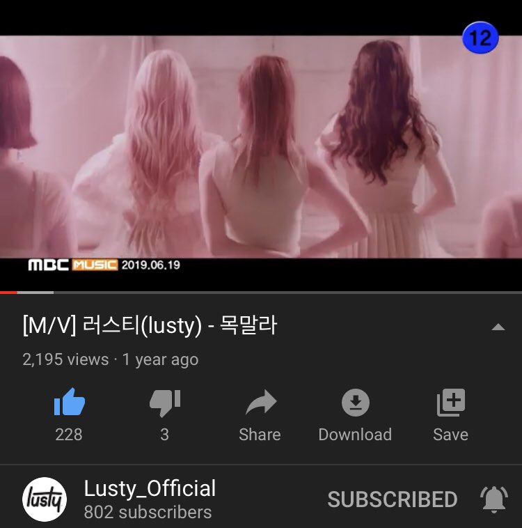 LUSTY SOCIAL MEDIA UPDATES!

- 78K views on soribadas upload of thirsty
- their official channel hit 800 subscribers!!
- the official channel MV is nearing 2.2k views